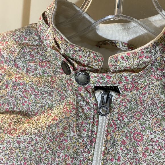 NWOT Members Only Floral Bomber Jacket 💐 - Picture 7 of 8